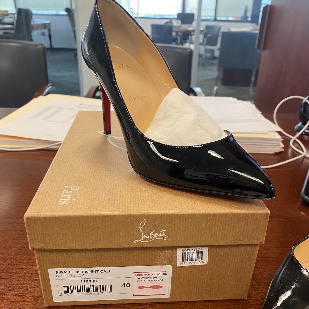 Christian Louboutin Pigalle 85 Patent Calf